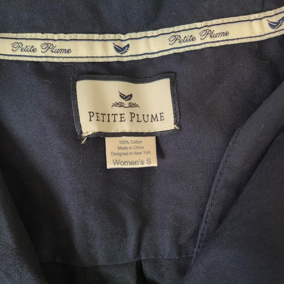 Petite Plume Pajama Button-up Top - Picture 2 of 4